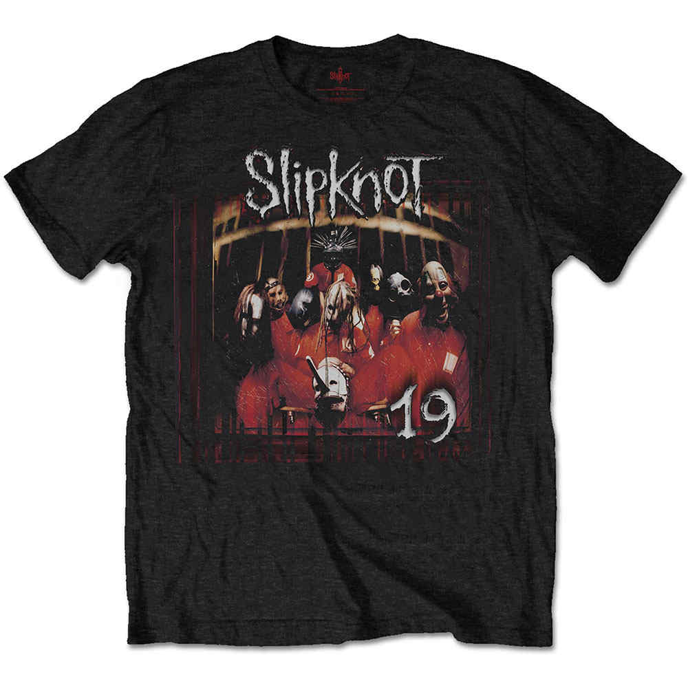 Slipknot - Debut Album 19 Years Kids Tshirt - Black